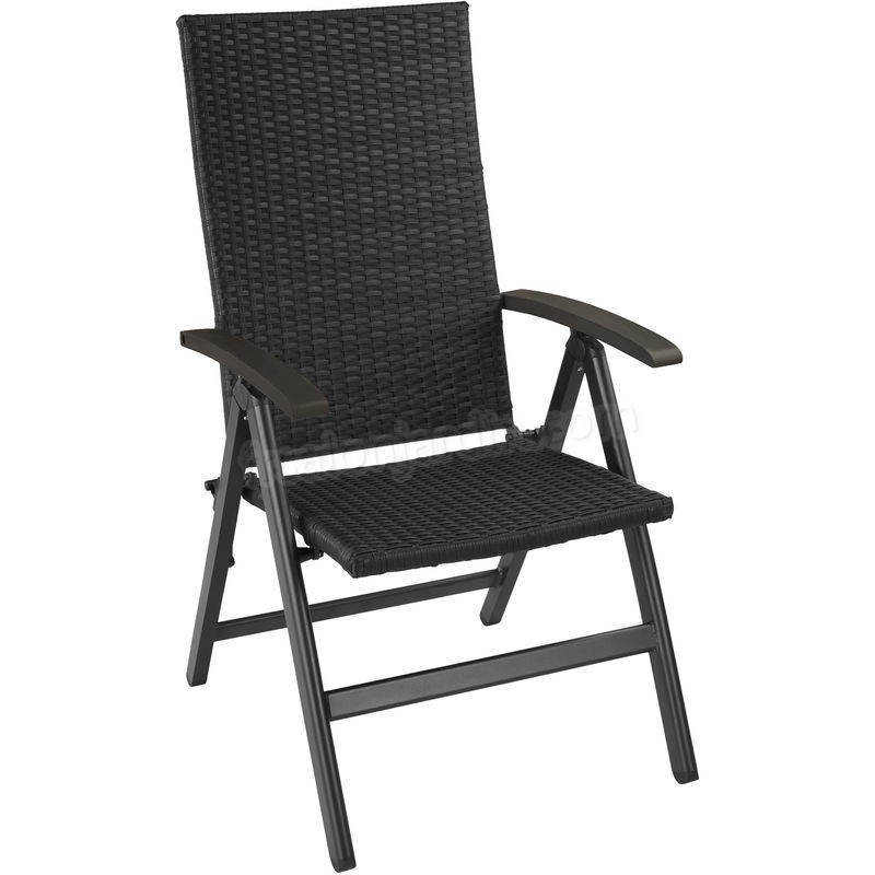 Fauteuil de jardin pliable MELBOURNE - chaise de jardin, fauteuil exterieur, chaise exterieur prix d’amis - -0