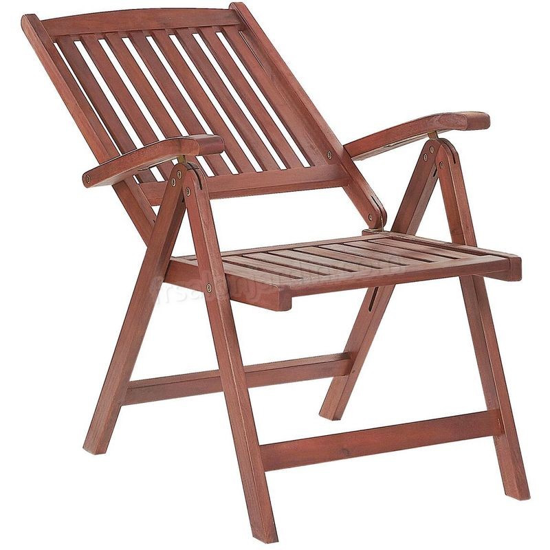 Chaise de jardin pliante en bois TOSCANA prix d’amis - -2