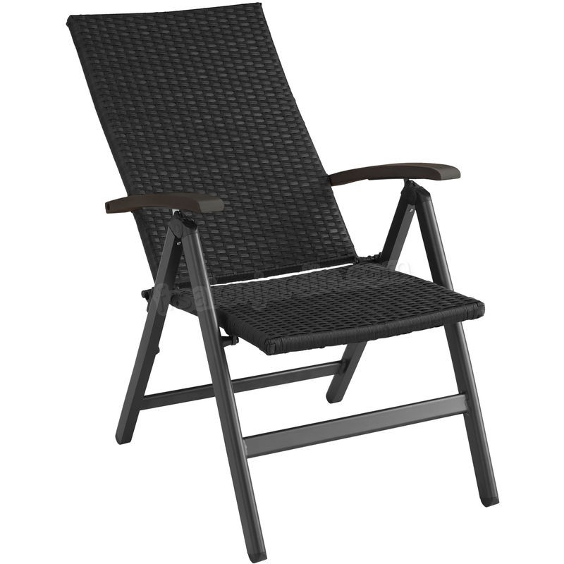 Fauteuil de jardin pliable MELBOURNE - chaise de jardin, fauteuil exterieur, chaise exterieur prix d’amis - -2