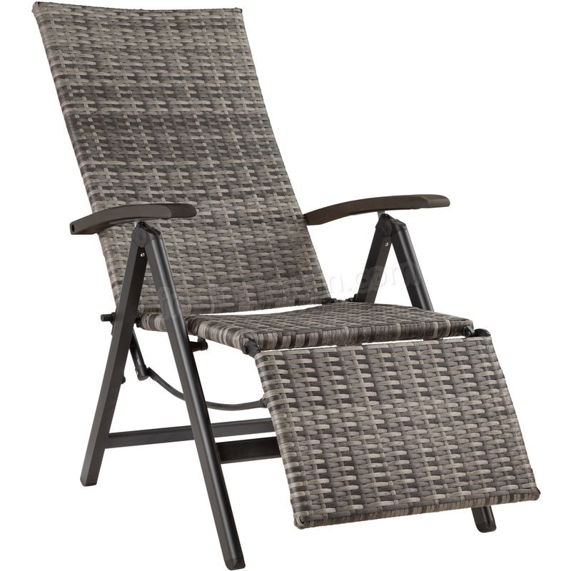 Fauteuil de relaxation avec repose-pieds - mobilier de jardin, chaise de jardin, chaise fauteuil prix d’amis - -0