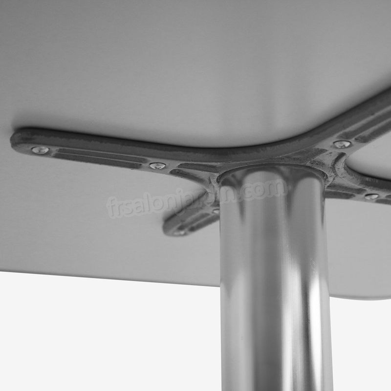 Plateau de table de terrasse rond en aluminium Ø60 cm prix d’amis - -3