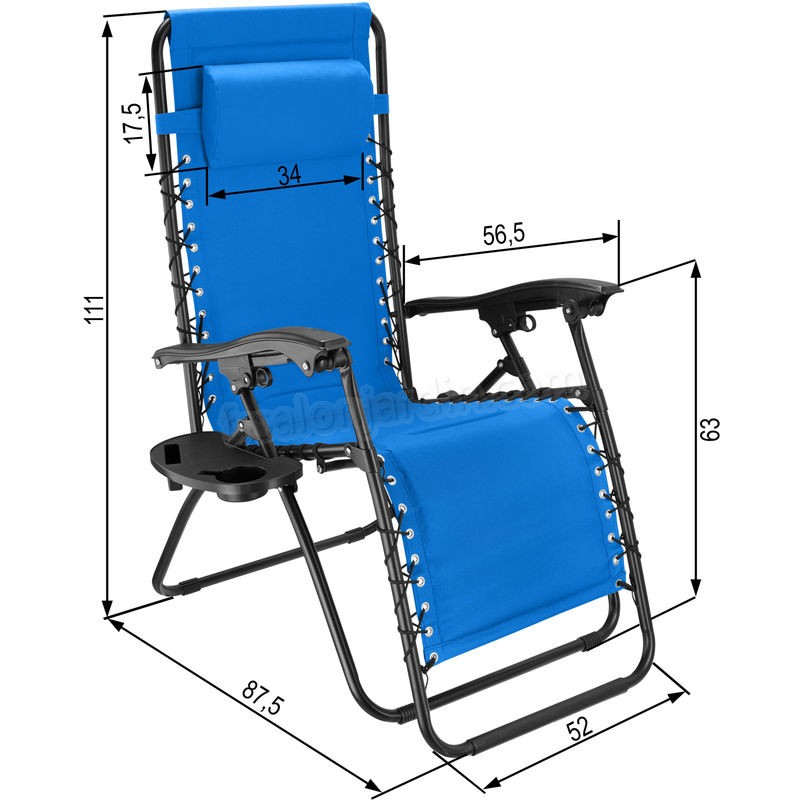 Chaise de jardin GIUSEPPE - fauteuil de jardin, fauteuil exterieur, chaise exterieur prix d’amis - -4