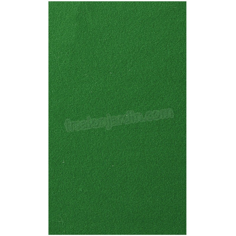 Feutre de nappe de billard 2.8x1.4m + bandes 6x pour table de billard de billard 9FT vert (vert) vert prix d’amis - -4