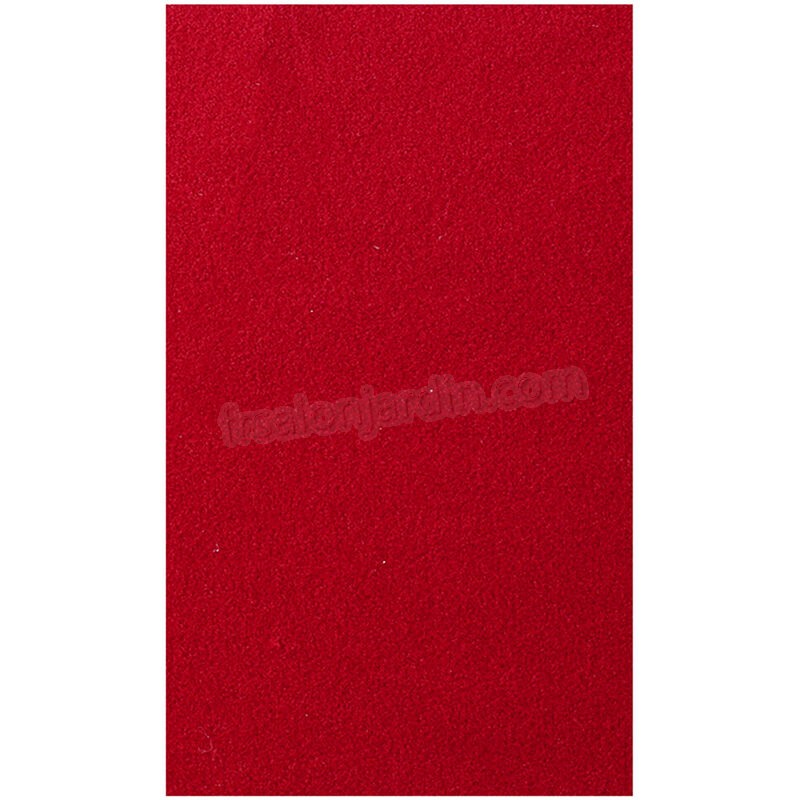 Feutre de nappe de billard 2.8x1.4m + bandes 6x pour table de billard de billard 9FT rouge rouge prix d’amis - -2