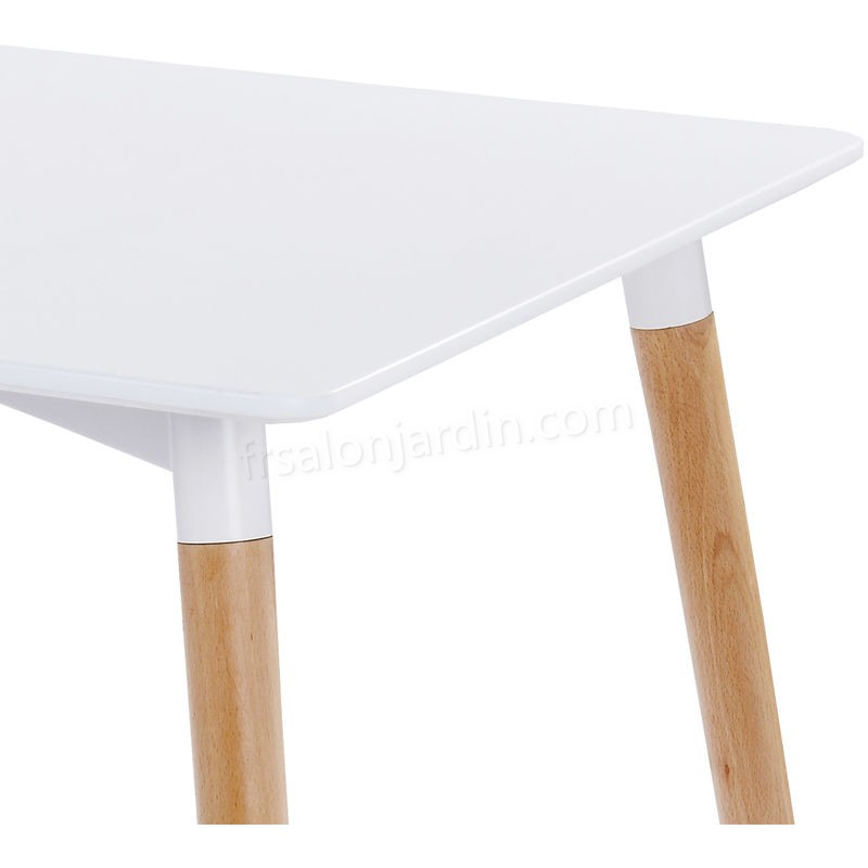 Table style scandinave Vosa Blanc prix d’amis - -1