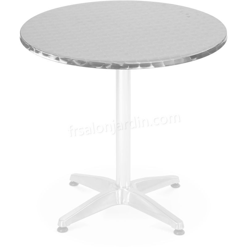 Plateau de table rond en aluminium Ø70 cm prix d’amis - -1