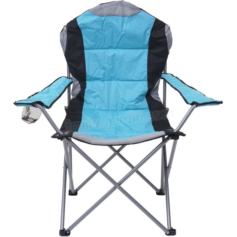 2x Chaise de camping HHG-044, chaise pour pêcheur, pliable, rembourré prix d’amis - -1