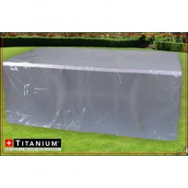 Housse de protection indéchirable pour table rectangulaire TITANIUM® - 250 x 200 x 90 cm prix d’amis
