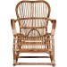 Rocking-Chair coloris naturel en rotin - Dim : 98 x 63 x 90 cm -PEGANE- prix d’amis - 1