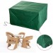Housse de protection etanche pour meuble salon de jardin rectangulaire 135L x 135l x 75H cm vert - Vert prix d’amis - 1