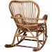 Rocking-Chair coloris naturel en rotin - Dim : 98 x 63 x 90 cm -PEGANE- prix d’amis - 3