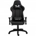 Chaise de bureau GAMING fauteuil ergonomique avec coussins, siège style racing racer gamer chair, revêtement synthétique noir prix d’amis - 2