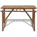 Table pliable de jardin 120x50x77 cm Bambou prix d’amis - 1