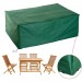 Housse de protection etanche pour meuble salon de jardin rectangulaire 210L x 140l x 80H cm vert - Vert prix d’amis - 1