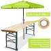 Table haute pliable - Hauteur réglable 170cm - Table de bar Emplacement parasol prix d’amis - 4
