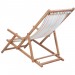 Chaise pliable de plage Tissu et cadre en bois Multicolore prix d’amis - 2