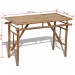 Table pliable de jardin 120x50x77 cm Bambou prix d’amis - 3