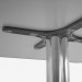 Plateau de table de terrasse rond en aluminium Ø60 cm prix d’amis - 3