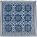 Esschert Design Tapis d'extérieur 151,5 cm Bleu et blanc OC23 prix d’amis - 0