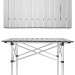 Table pliante de Camping 70 cm x 70 cm x 70 cm en Aluminium + Sac de transport prix d’amis - 2