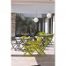 Ensemble table de jardin MARIUS pliante en aluminium 70x70 cm + 2 chaises pliantes - ANTHRACITE prix d’amis - 3