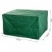 Housse de protection etanche pour meuble salon de jardin rectangulaire 135L x 135l x 75H cm vert - Vert prix d’amis - 2