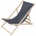 Canapé de plage, divan de jardin chaise longue de jardin en bois divan pliant - anthracite prix d’amis - 0